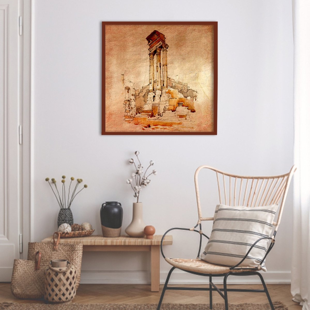 Above Bed Decor: Transform Your Space with our Large Digital Watercolor Prints - Modern Wall Art - Zeinnas