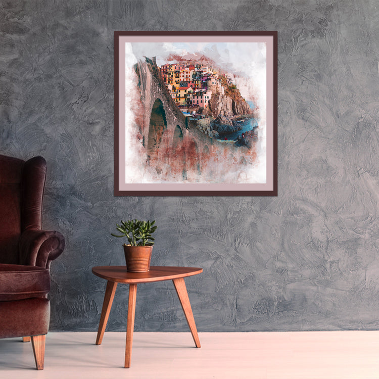 framed print showcasing the beauty of aging in wall decor.