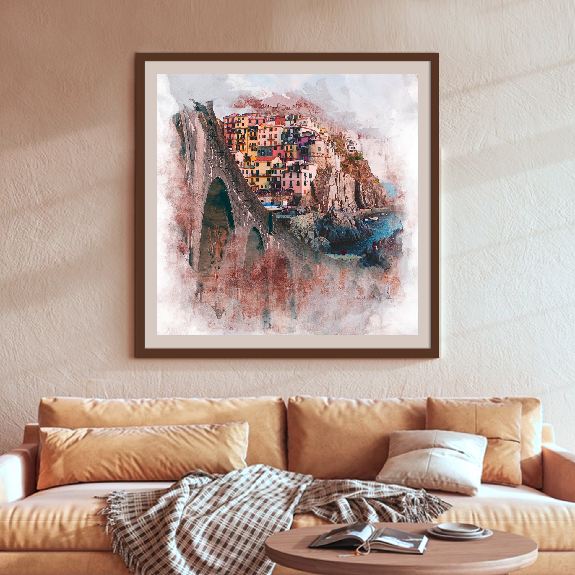 Acrylic print showcasing the beauty of aging in wall decor.