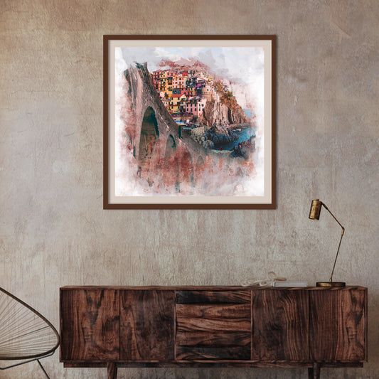 "all art: 'Beauty of Aging' wall decor print with elegance.
